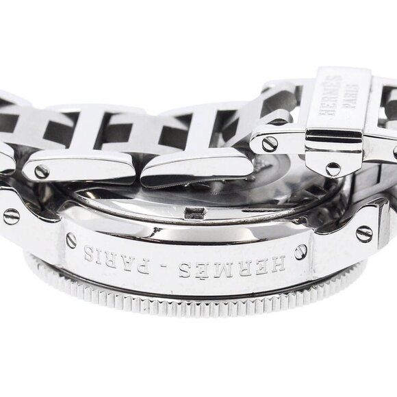 HERMES Clipper diver CL2.310 Chronograph black Dial Quartz Ladies Watch_885106 - Picture 5 of 6